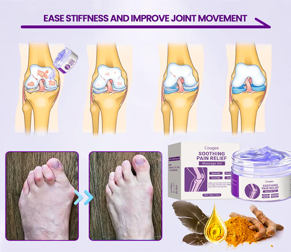 Cougex™ Arthritis Massage Gel with Turmeric & Emu Oil image Cougex™ Arthritis Massage Gel with Turmeric & Emu Oil